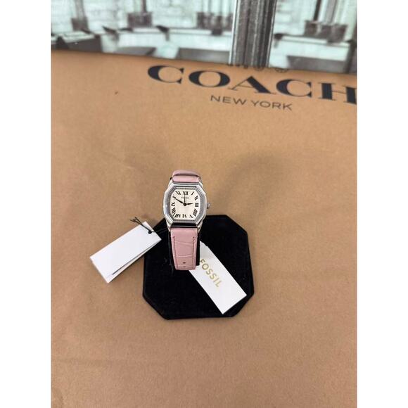 Fossil ES5406 Harlow Three-Hand Light Pink Leather Watch main image 4